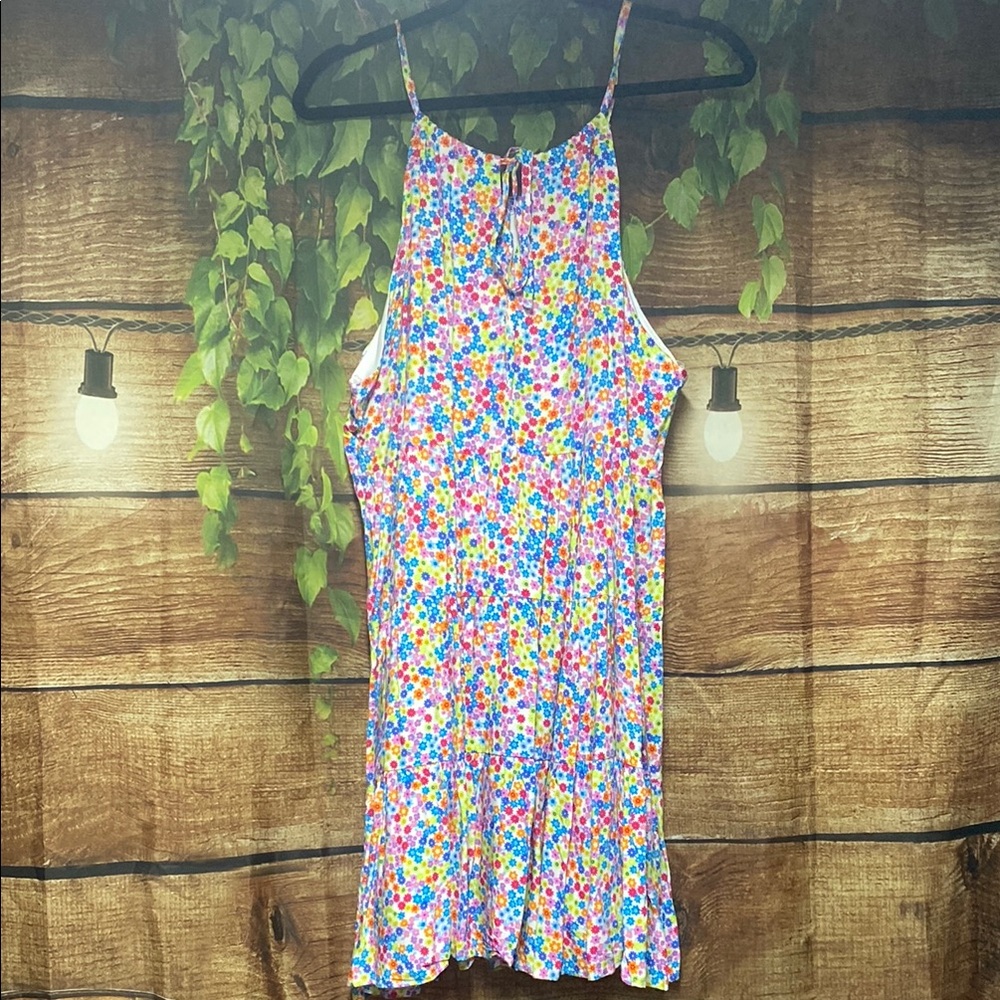 🆕 Boutique Multicolor Floral Strappy Dress